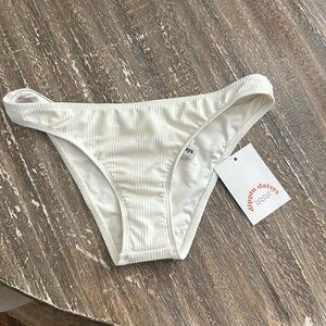 Dippin Daisys Cream Nocturnal Swim Bottom NWT